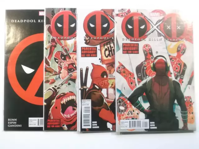 Deadpool Kills Deadpool Heft 1 2 3 4 komplett US Marvel 2013 Zustand 1