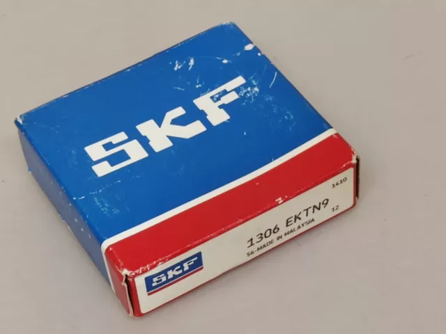 skf 1306 ektn9 self aligning double row bearing 30 x 72 x 19mm    [p1234]