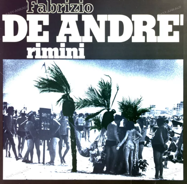 Fabrizio De Andre' - Rimini LP (VG/VG) .
