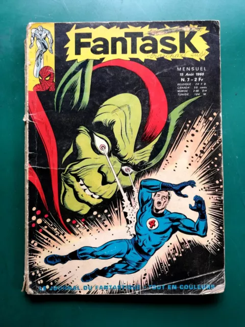 FANTASK N° 7 1969 EO Lug / Marvel / Les fantastiques / Surfer d'argent