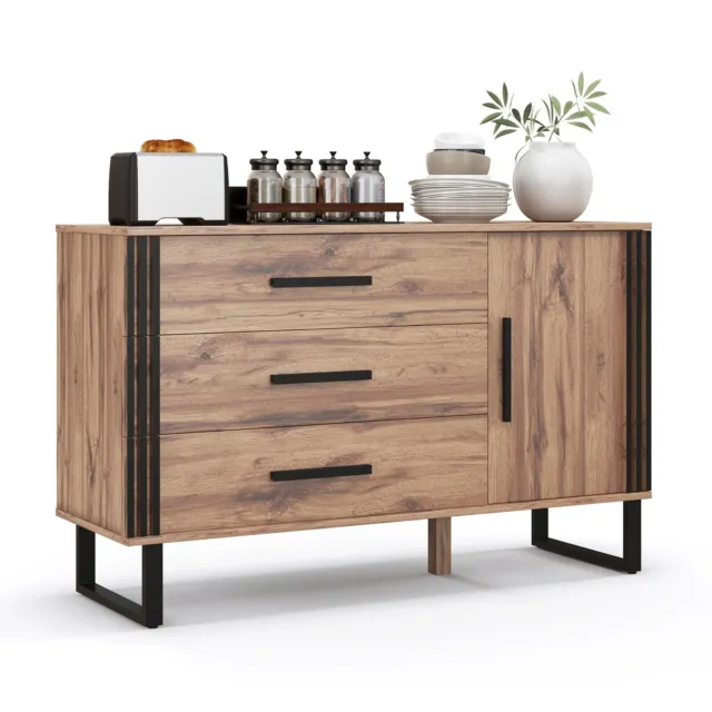 Sideboard Buffet Cabinet Credenza Storage Cabinet Kitchen Console Table