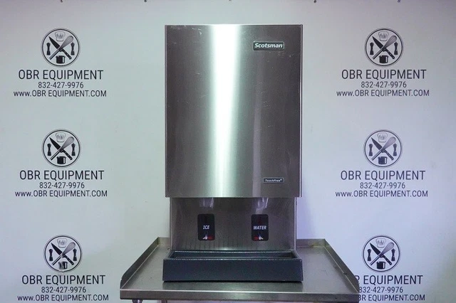 Scotsman 500Lbs Air Cooled Ice Maker/ Water Dispenser (Nugget Ice) Model Mdt5N40