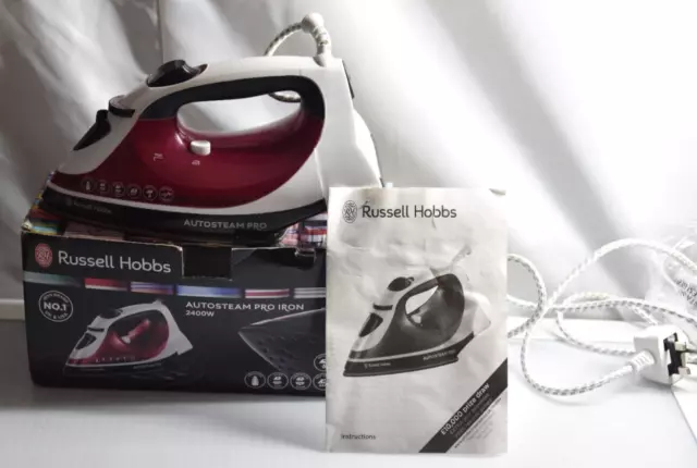 Russell Hobbs Autosteam Pro steam iron 2400W Model 18682 - Free UK Delivery