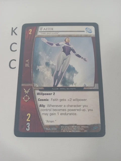 VS. System TCG DC DJL-008 Faith The Fat Lady