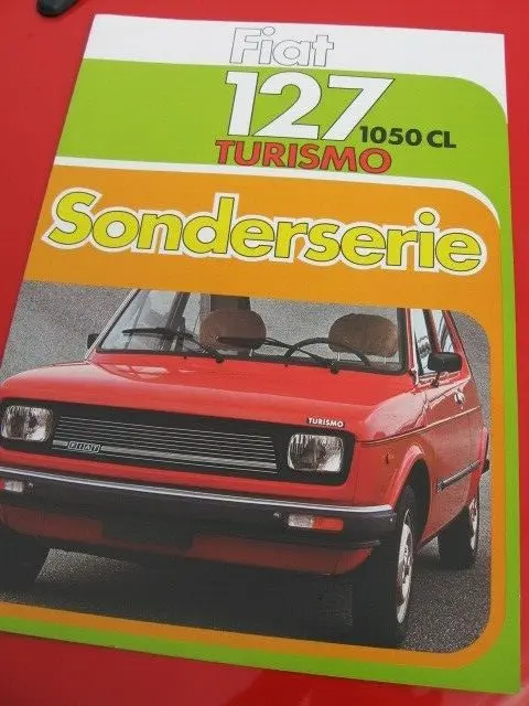 Fiat 127 Turismo 1972-83 Sondermodell Original-Prospekt 1978