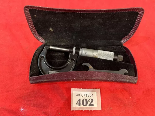 Starrett No. 436 -25mm Micrometer With Original Case