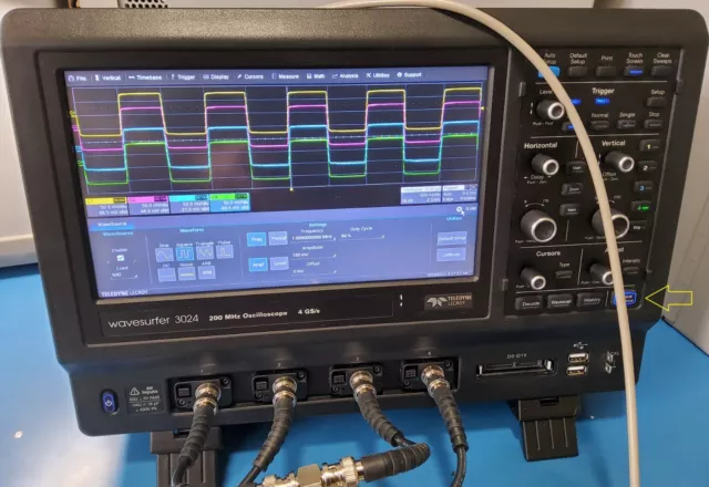 Lecroy WaveSurfer 3024 oscilloscope 200MHz 4GS/s 10M fully loaded #3