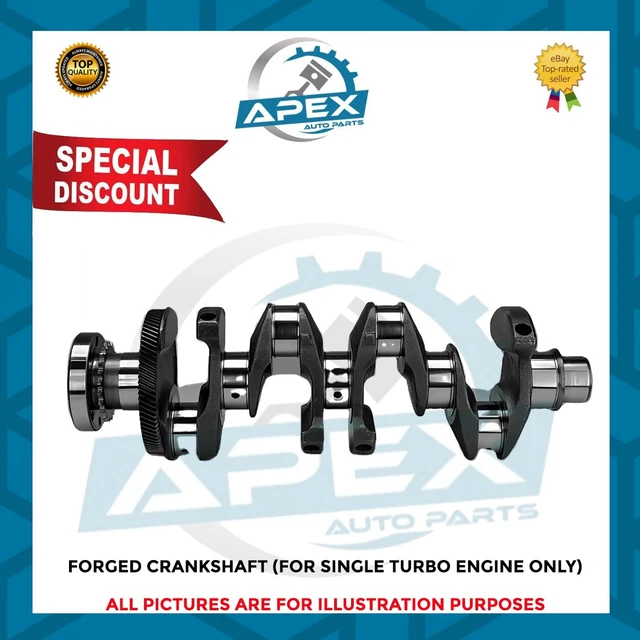 LAND ROVER JAGUAR 204DTD AJ200D Forgé Vilebrequin 2.0 Diesel Simple ...