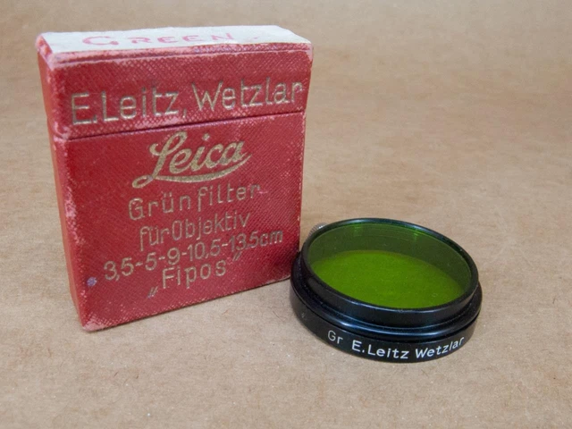 Filtro amarillo-verde Leitz Leica FIPOS / 13015 A36 gr - en caja