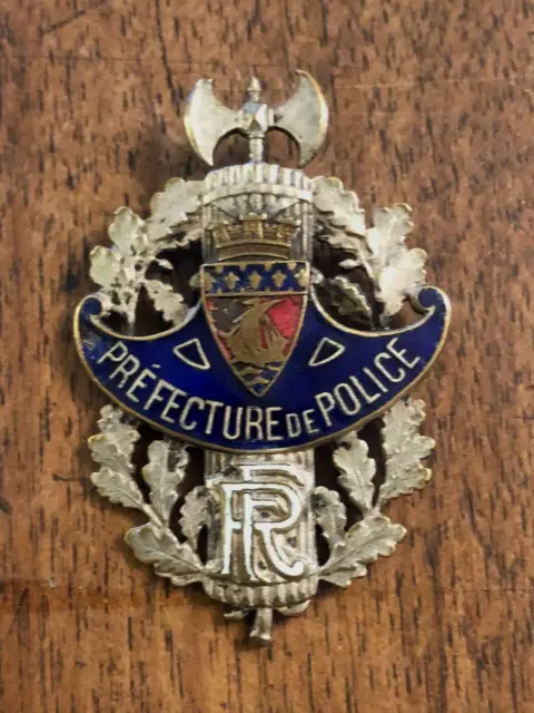 Ancien Insigne De Fonction, Paris Officier De Police N°463 ? 2