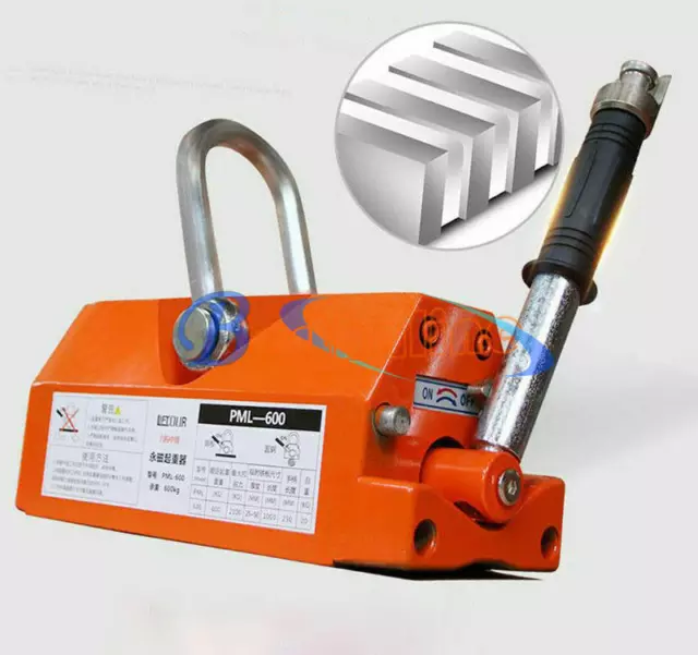 UN magnete permanente sollevatore magnetico gru resistente magnete sollevamento sollevamento