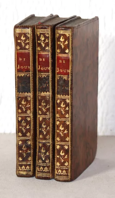 DIDEROT les BIJOUX INDISCRETS 1753 3/3vol – Rare et bel exemplaire.