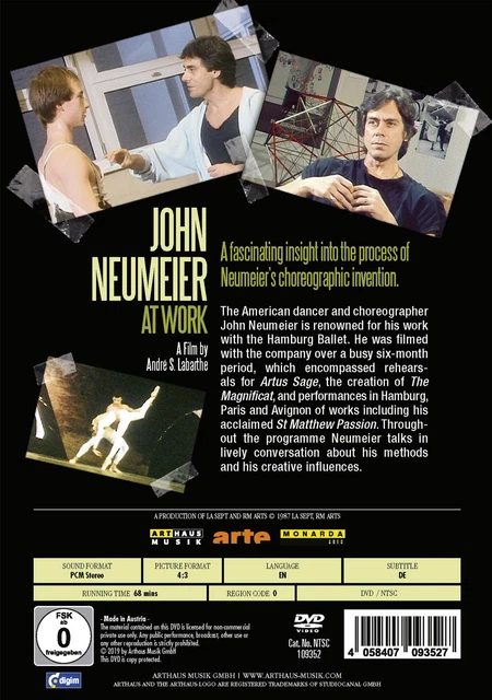 John Neumeier at Work John Neumeier 2
