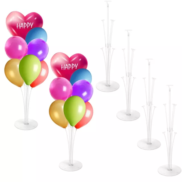 Soporte de globo soporte de globos accesorios soporte de globo kit 6 piezas mercancía de segunda mano