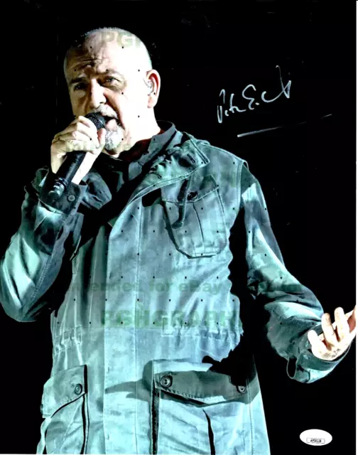 PETER GABRIEL SIGNED AUTOGRAPHED 11x14  Genesis - Garden Wall - J.S.A. Certified