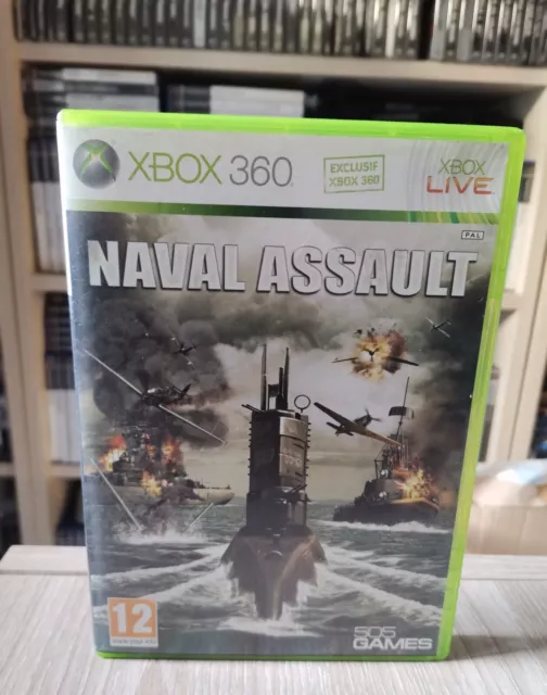 Microsoft Xbox 360 jeu Naval Assault FR Complet