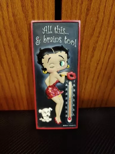 Betty Boop Thermometer Home Office Garage Shop Decor 