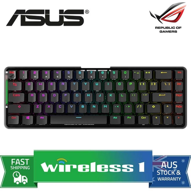 ASUS ROG FALCHION Wireless Mechanical RGB Gaming Keyboard - Blue Switch ...