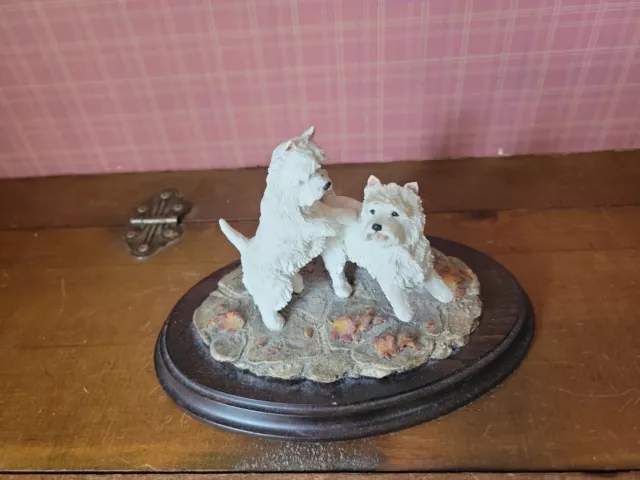 West Highland  Pair / Terriers Sculpture, Country Artists,  England