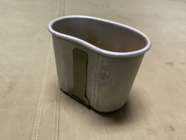 Original Wwi Wwii Us Army M1910 Canteen Cup-Dated:1918