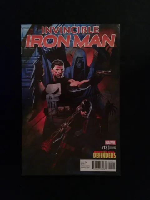 Invincible Iron Man #13B (2ND SERIES) MARVEL Comics 2016 VF/NM  STEVENS VARIANT