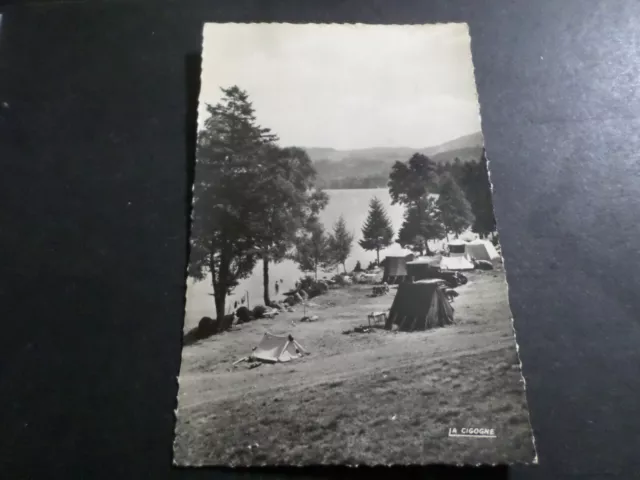 Cpsm 88, Gerardmer, Camping Meadows of / The Lake, 1957, French Version Postcard