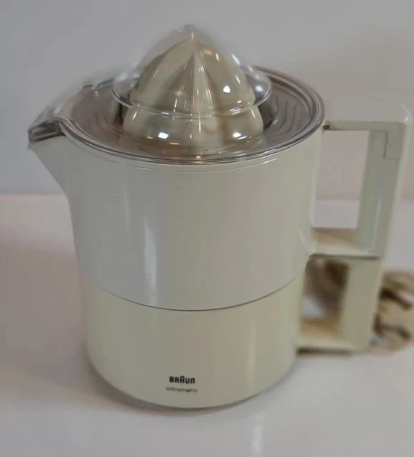 BRAUN CITROMATIC MODEL 4-979 Auto Electric Citrus Juice Tested