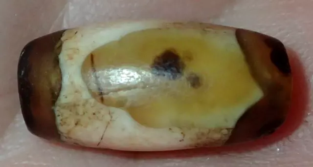 19.5mm Ancient Western Asiatic Very Rare Agate Bead, 2000+ Years Old, #MC5