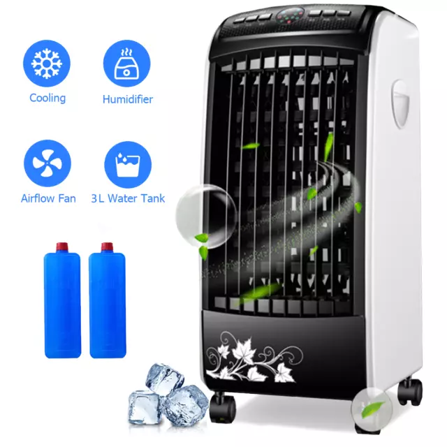 Portable Air Conditioner Evaporative Air Cooler w/ Cooling And Humidifier 3 In 1