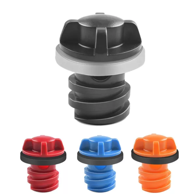 Bouchon de Vidange Glace Seaux Extérieur ABS + Silicone Joint Rouge/Bleu/Noir /