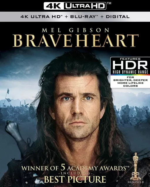 Braveheart (1995), 4K UHD Blu-ray