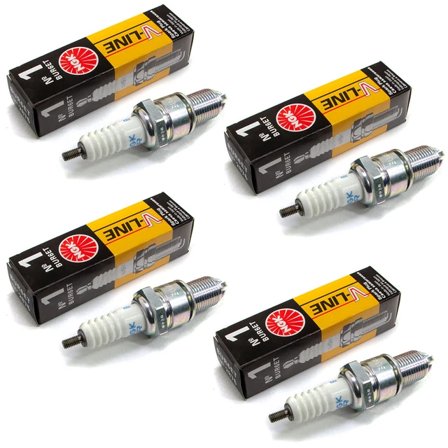 Lot De 6 Bougies NGK PFR6X-11 Pour Audi A4 A5 A6 A7 Q5 A8 2.4-3.2 FSI/TFSI - Neufes