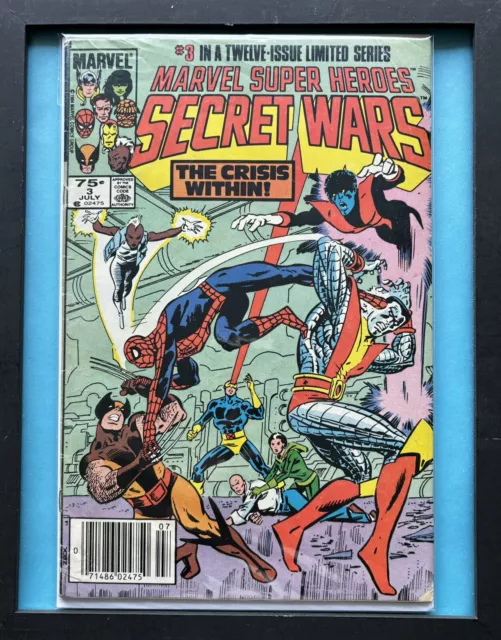 Marvel Secret Wars #3 1984 First App Of Volcana/ NEWSSTAND. G/VG/3.0  🙂