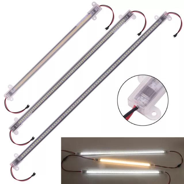 220V 30/50CM 2835 LED Starre Streifen Harte Bar Licht Schranklampe Wasserdicht