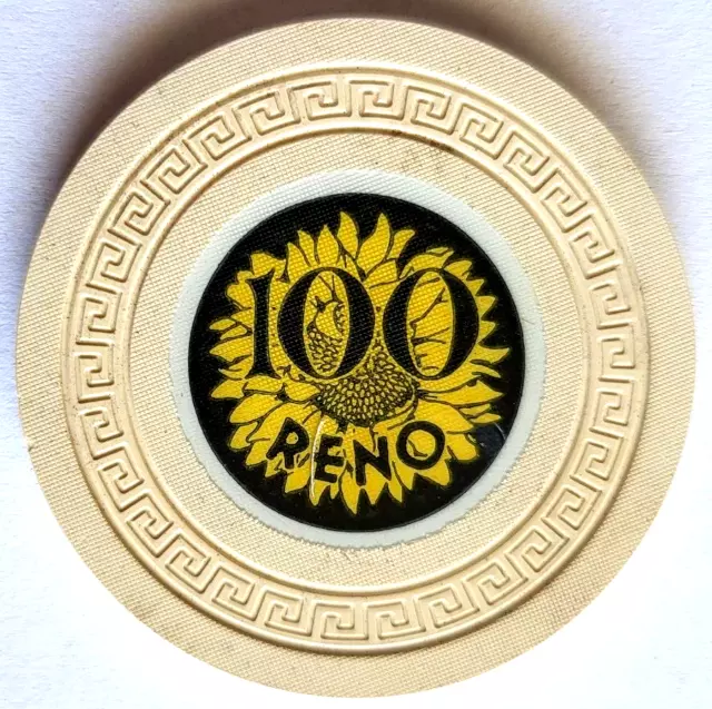 $100 Sunflower Casino - LAS VEGAS Casino Chip