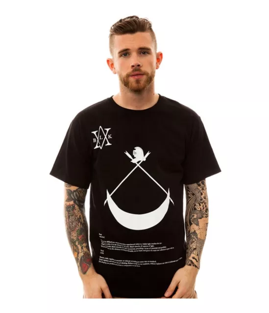 Black Scale Mens The Definition Graphic T-Shirt, Black, Small