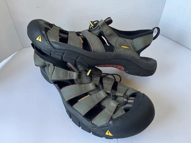 KEEN MEN’S SANDALS Size 14 - River, Camping, Outdoors Ripped Hole In ...