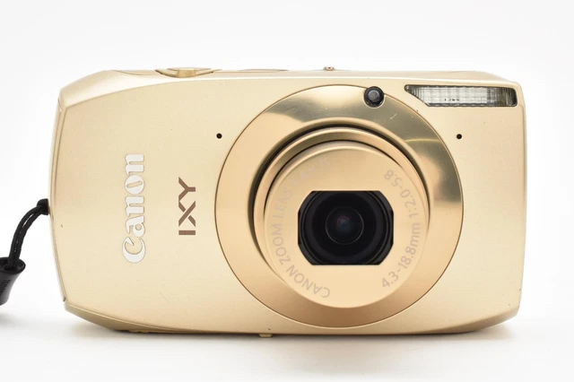 MINT】CANON IXY 31S FULL HD 12.1MP Gold Compact Digital