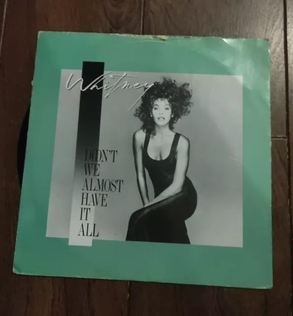 Whitney houston ‎didn’t we almost have It all 12" vinyl
