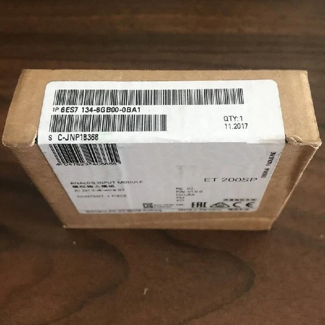 Per 6ES7134-6 GB00-0BA1 modulo ingresso analogico 6ES7 134-6 GB00-0BA1 in scatola