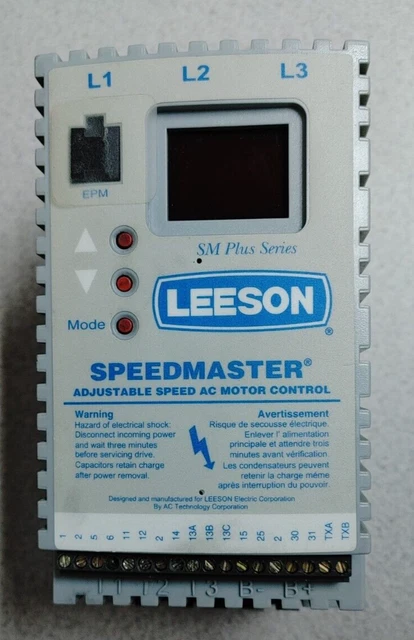 Ac Tech Leeson 174464.00 Sm Plus Speedmaster Ac Drive 1Hp 480/590Vac Wow!!