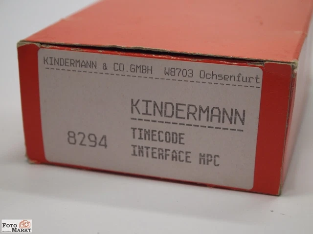 Kindermann 8294 Timecode Interfaz Mpc Para Proyector de Diap. Diaschau