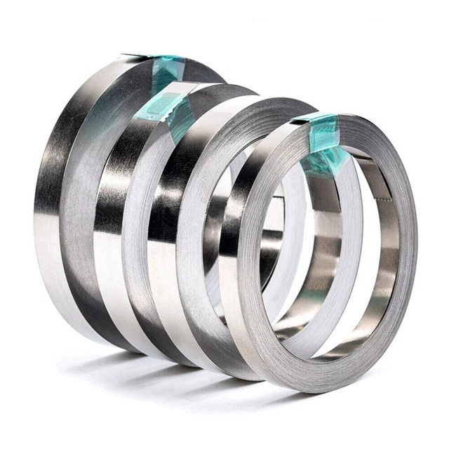 0 1 mm d'épaisseur bande d'acier plaqué nickel pour soudage par batterie lithi
