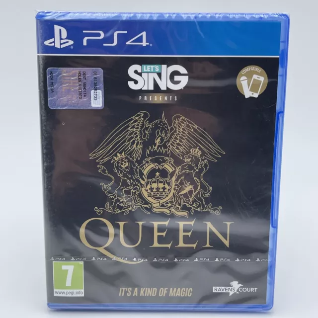 Sony PlayStation 4/PS4 - Let's Sing Presents Queen - Neuf Sous Blister
