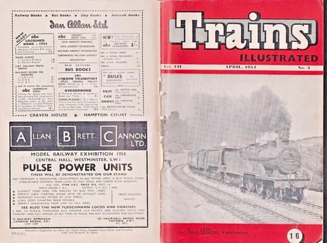 VARIETY TRAINS ILLUSTRATED MAGAZINES  from earliest to the last inc TI SPECIALS