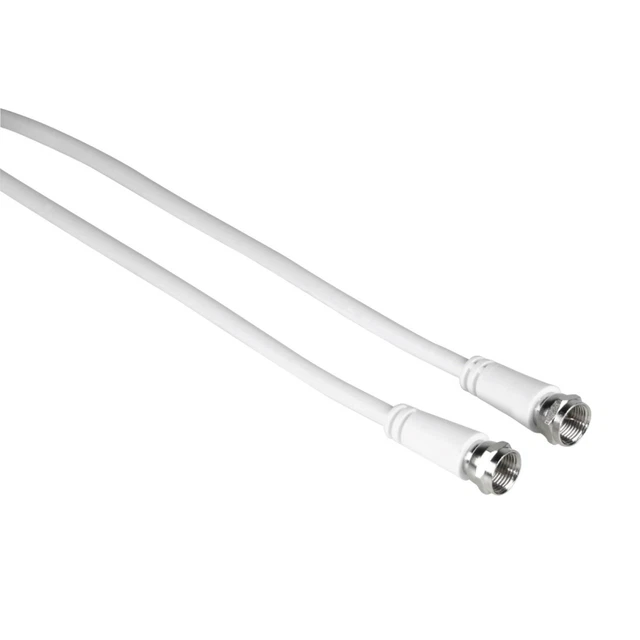 Hama 5m Sat-Câble 75dB Câble D'Antenne Fiche-F Câble Coaxial
