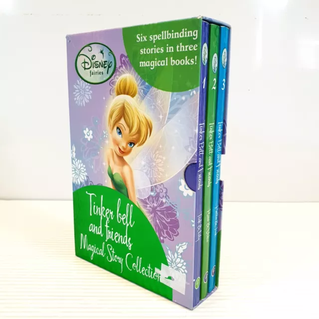 Tinker Bell & Friends -Magical Story Collection 3 Pb Books In Case- As New