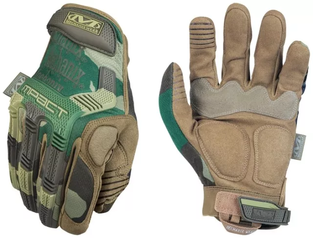 Mechanix Wear US BW Handschuhe Army Tactical M-Pact Gloves woodland camouflage