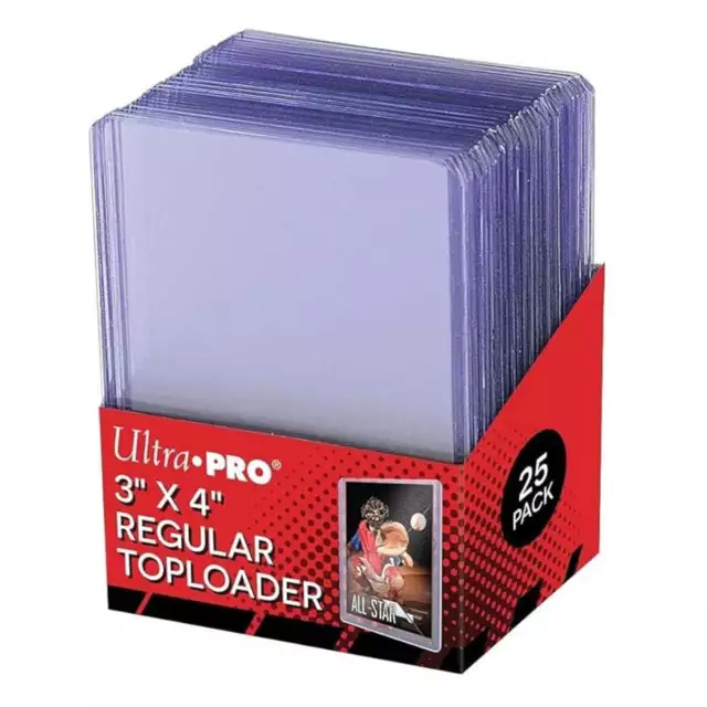 ULTRA PRO - TOPLOADER - 3x4 - Super Clear Premium 25ct