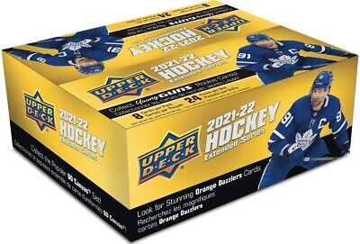 2021-22 Upper Deck Extended Series Hockey Retail Box - 24 Packs per Box